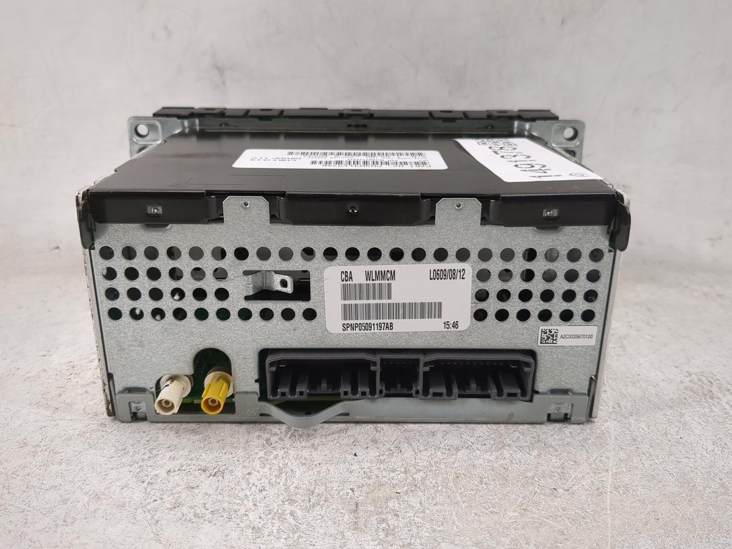 2013-2014 Chrysler 200 Radio AM FM Cd Player Receiver Replacement P/N:P05091197AB SPNP05091197AB Fits Fits 2013 2014 OEM Use
