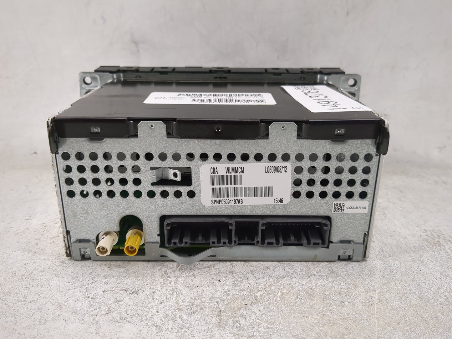 2013-2014 Chrysler 200 Radio AM FM Cd Player Receiver Replacement P/N:P05091197AB SPNP05091197AB Fits Fits 2013 2014 OEM Use