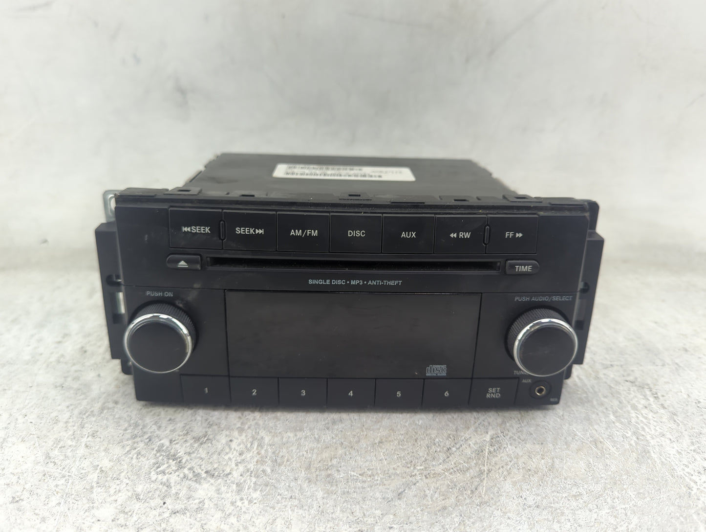 2012-2014 Chrysler 200 Radio AM FM Cd Player Receiver Replacement P/N:P05091195AC Fits Fits 2012 2013 2014 2015 2016 2017 OE