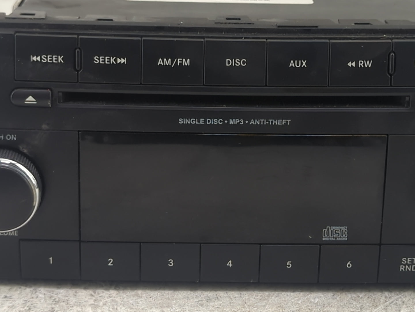 2012-2014 Chrysler 200 Radio AM FM Cd Player Receiver Replacement P/N:P05091195AC Fits Fits 2012 2013 2014 2015 2016 2017 OE
