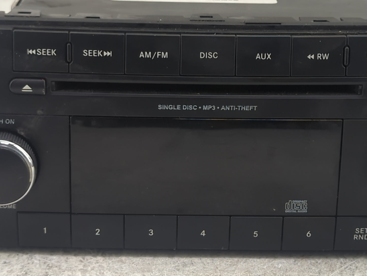 2012-2014 Chrysler 200 Radio AM FM Cd Player Receiver Replacement P/N:P05091195AC Fits Fits 2012 2013 2014 2015 2016 2017 OE