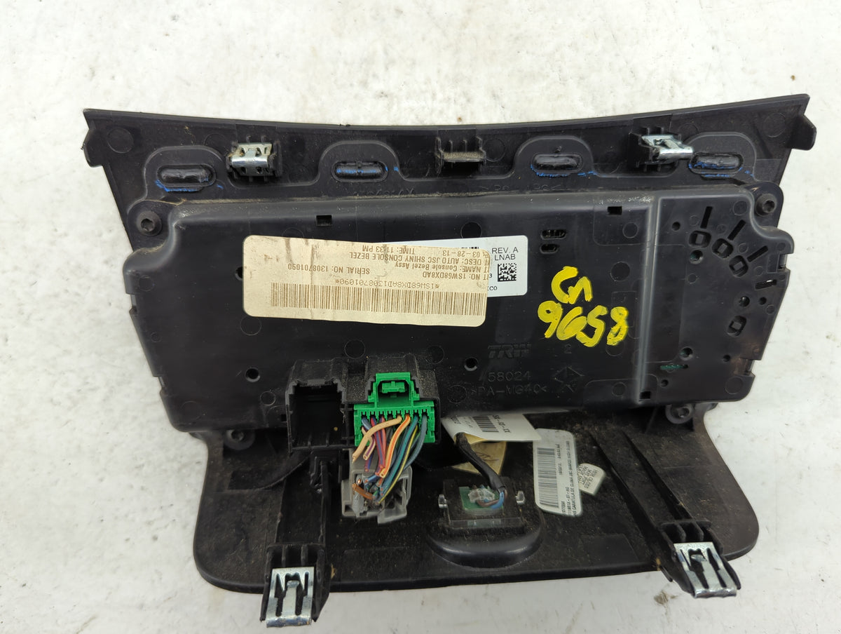 2011-2014 Chrysler 200 Climate Control Module Temperature AC/Heater Replacement P/N:1SW68DX8AD Fits OEM Used Auto Parts - Oe