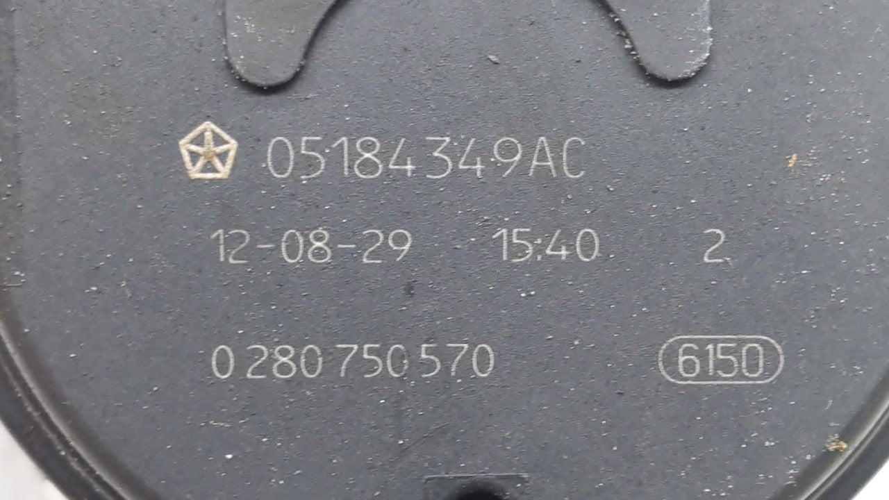 2011-2017 Chrysler 200 Throttle Body P/N:05184349AC 05184349AE Fits OEM Used Auto Parts - Oemusedautoparts1.com