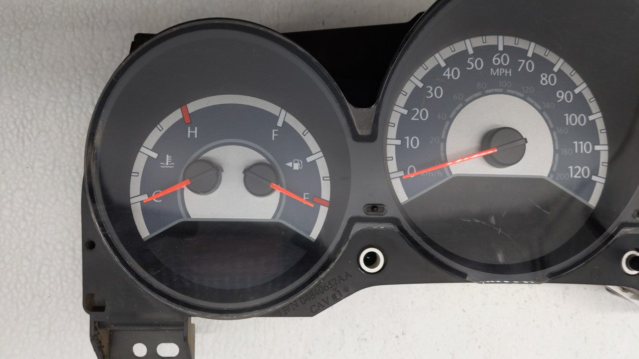 2011-2014 Chrysler 200 Instrument Cluster Speedometer Gauges P/N:P56046514AE P56046512AH Fits Fits 2011 2012 2013 2014 OEM U