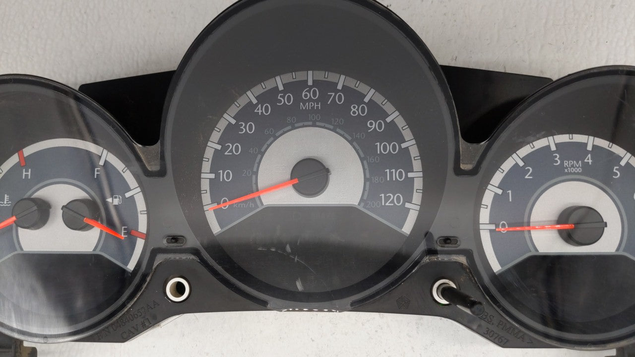 2011-2014 Chrysler 200 Instrument Cluster Speedometer Gauges P/N:P56046514AE P56046512AH Fits Fits 2011 2012 2013 2014 OEM U