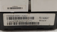 2011-2014 Chrysler 200 Instrument Cluster Speedometer Gauges P/N:P56046514AE P56046512AH Fits Fits 2011 2012 2013 2014 OEM U
