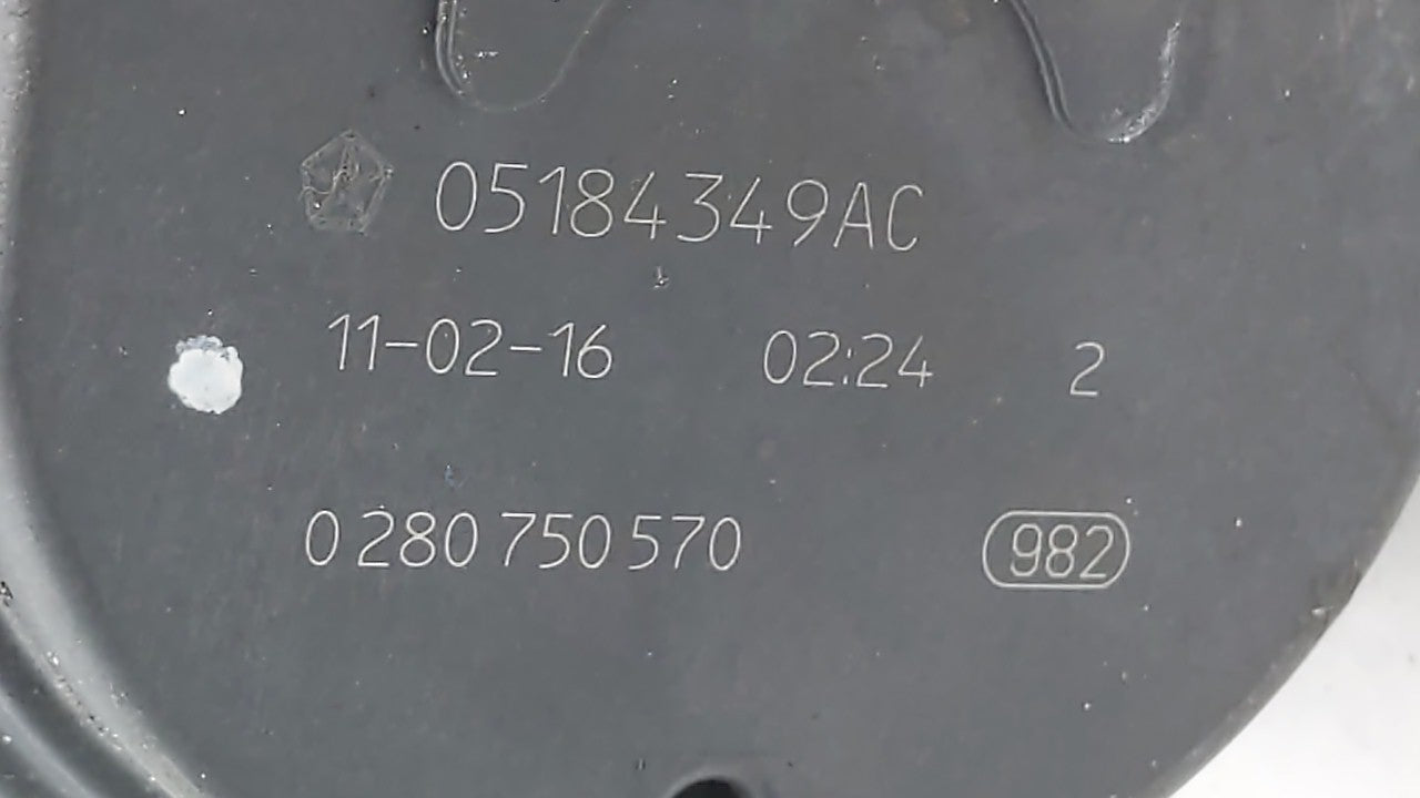 2011-2017 Chrysler 200 Throttle Body P/N:05184349AB 05184349AE, 05184349AC Fits Fits 2011 2012 2013 2014 2015 2016 2017 2018