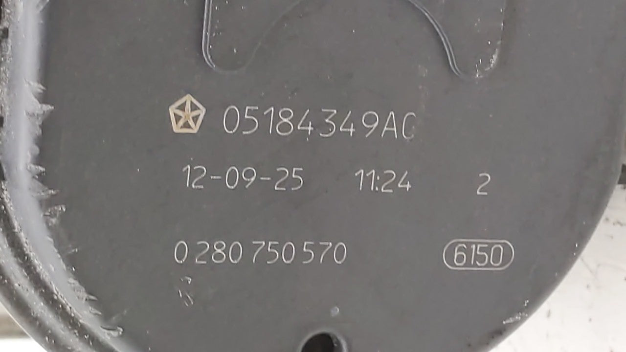2011-2017 Chrysler 200 Throttle Body P/N:05184349AB 05184349AE, 05184349AC Fits Fits 2011 2012 2013 2014 2015 2016 2017 2018