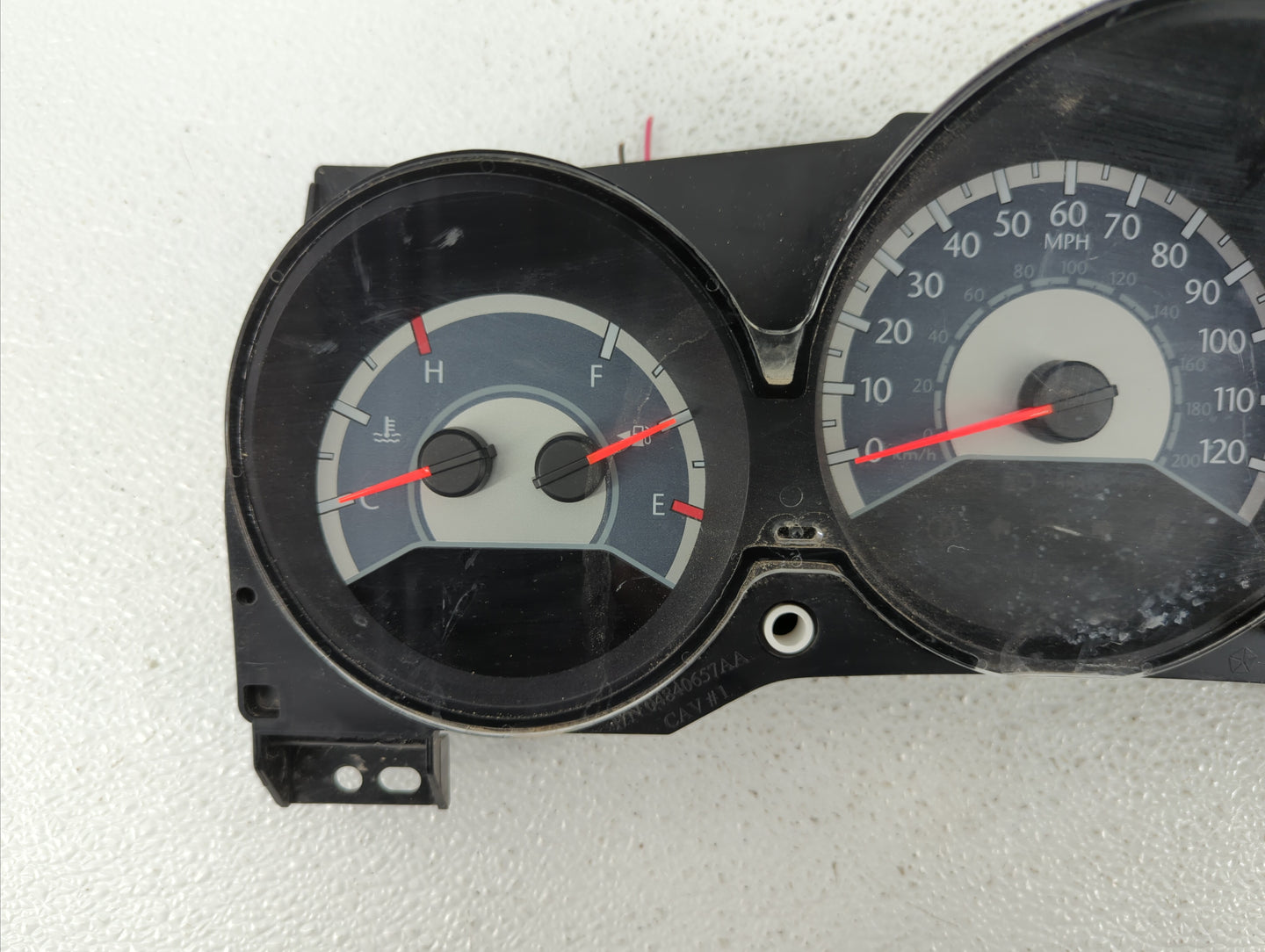 2011-2014 Chrysler 200 Instrument Cluster Speedometer Gauges P/N:P56046512AH P56046514AE Fits Fits 2011 2012 2013 2014 OEM U