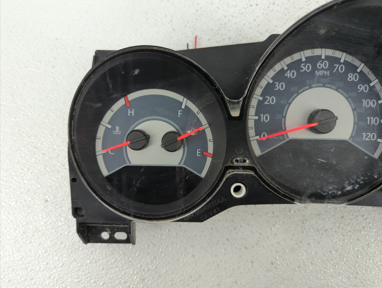 2011-2014 Chrysler 200 Instrument Cluster Speedometer Gauges P/N:P56046512AH P56046514AE Fits Fits 2011 2012 2013 2014 OEM U