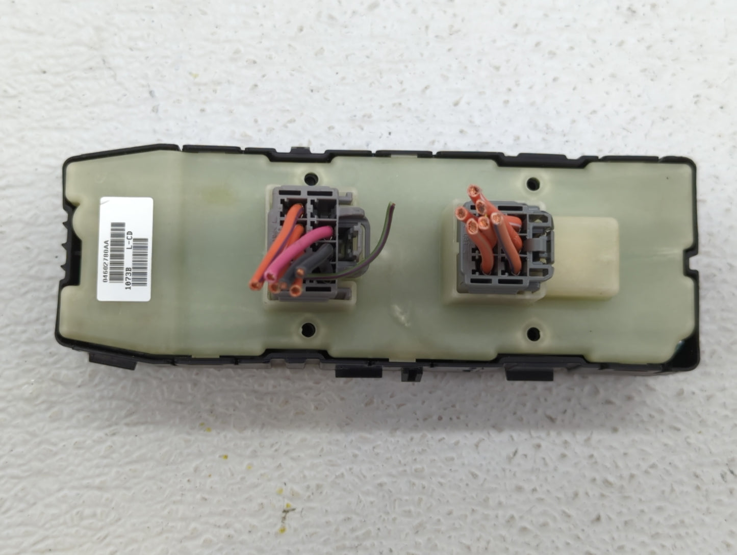 2011-2014 Chrysler 200 Master Power Window Switch Replacement Driver Side Left P/N:56040694AD 560406994AD Fits OEM Used Auto