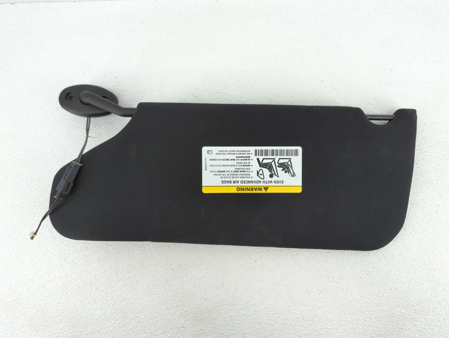 2011-2014 Chrysler 200 Sun Visor Shade Replacement Passenger Right Mirror Fits Fits 2011 2012 2013 2014 OEM Used Auto Parts 