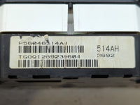 2011-2014 Chrysler 200 Instrument Cluster Speedometer Gauges P/N:P56046514AH Fits Fits 2011 2012 2013 2014 OEM Used Auto Par