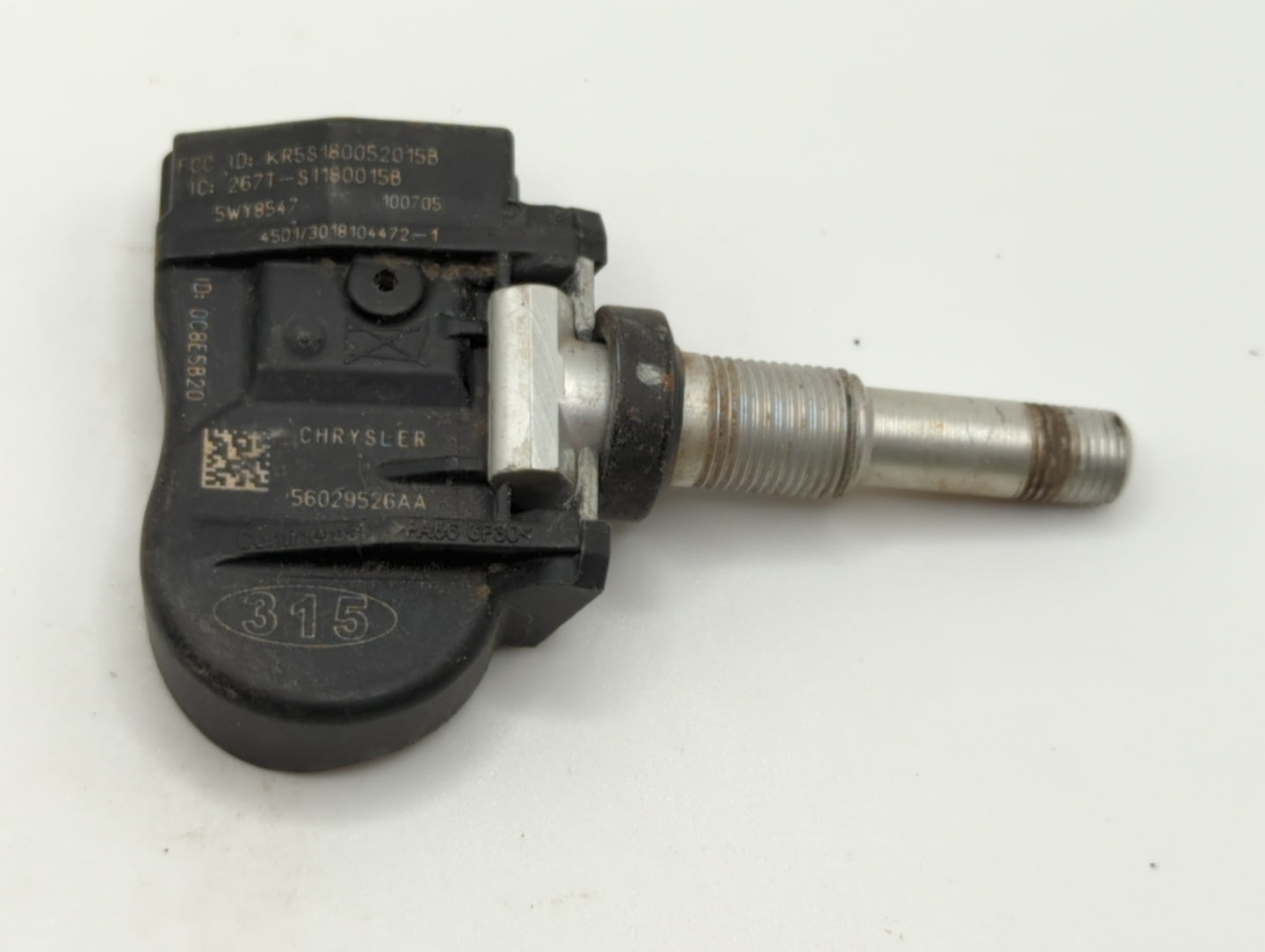 2013 Chrysler 200 Tire Pressure Monitoring System Sensor Tpms - Oemusedautoparts1.com