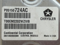 2013 Chrysler 200 PCM Engine Control Computer ECU ECM PCU OEM P/N:P05150724AC P68164370AE, P051507603AB, P68164370AD Fits OE