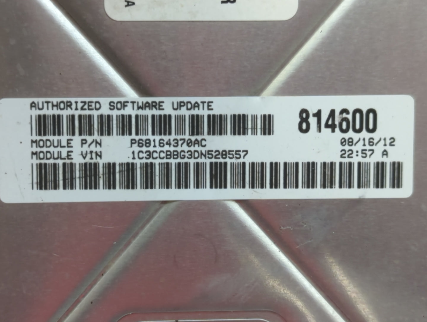 2013 Chrysler 200 PCM Engine Control Computer ECU ECM PCU OEM P/N:P05150724AC P68164370AE, P051507603AB, P68164370AD Fits OE