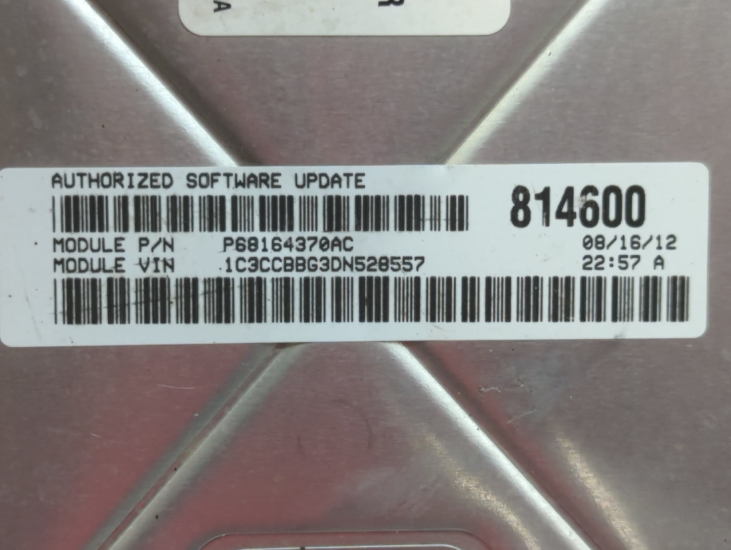 2013 Chrysler 200 PCM Engine Control Computer ECU ECM PCU OEM P/N:P05150724AC P68164370AE, P051507603AB, P68164370AD Fits OE