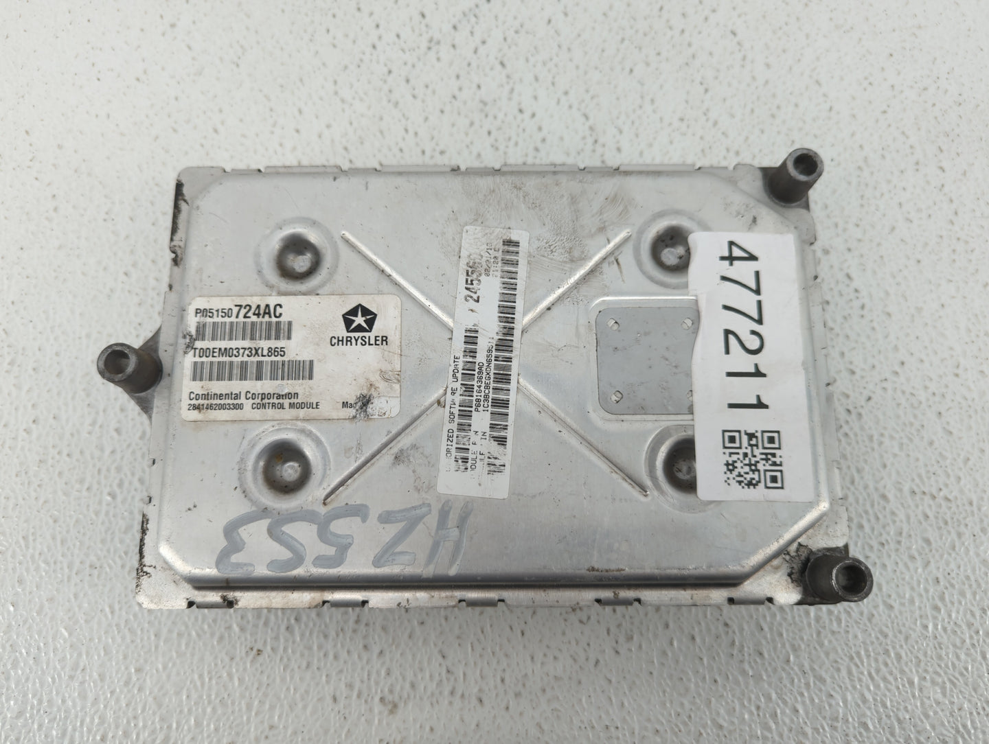 2013 Chrysler 200 PCM Engine Control Computer ECU ECM PCU OEM P/N:P05150724AC P68164370AE, P051507603AB, P68164370AD Fits OE