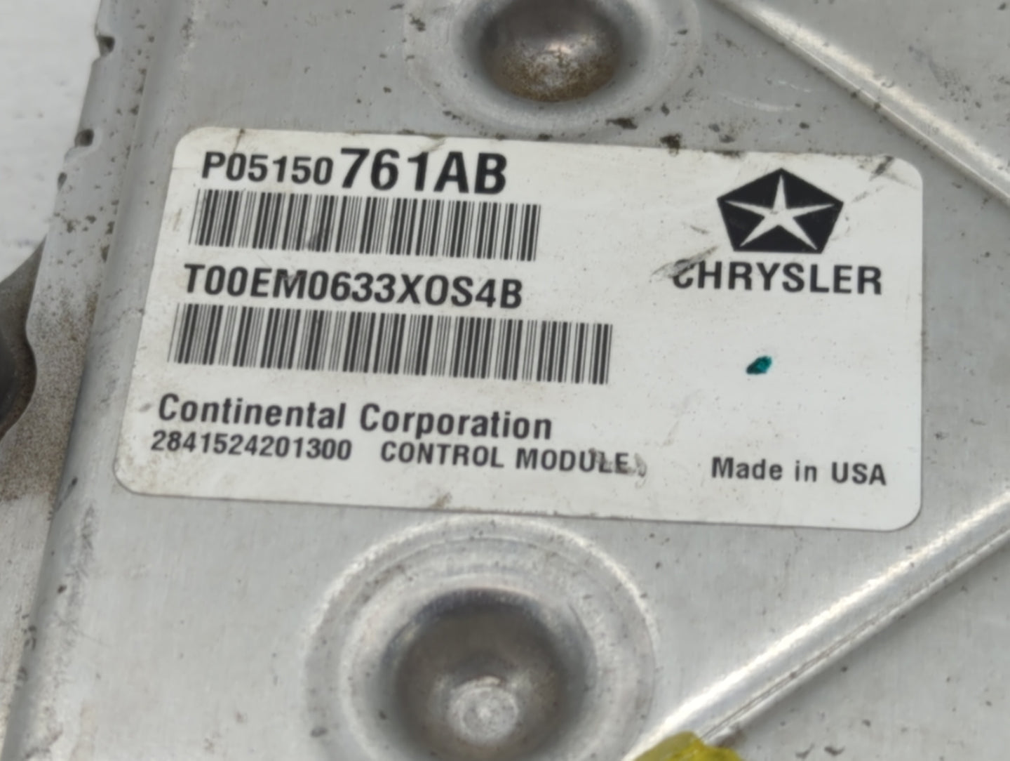 2013 Chrysler 200 PCM Engine Control Computer ECU ECM PCU OEM P/N:P05150761AB 39199-2G051, P05150763AB, P68164361AB Fits OEM