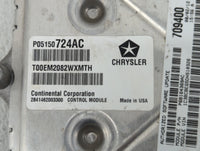 2013 Chrysler 200 PCM Engine Control Computer ECU ECM PCU OEM P/N:P05150724AC Fits OEM Used Auto Parts - Oemusedautoparts1.c