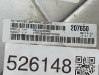 2013 Chrysler 200 PCM Engine Control Computer ECU ECM PCU OEM P/N:P68164370AE P05150724AC Fits OEM Used Auto Parts - Oemused