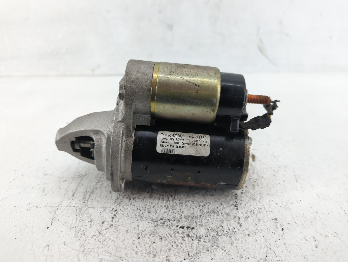2011-2014 Chrysler 200 Car Starter Motor Solenoid OEM Fits Fits 2011 2012 2013 2014 OEM Used Auto Parts - Oemusedautoparts1.