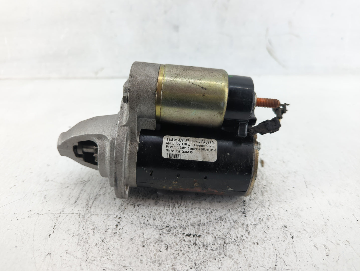 2011-2014 Chrysler 200 Car Starter Motor Solenoid OEM Fits Fits 2011 2012 2013 2014 OEM Used Auto Parts - Oemusedautoparts1.