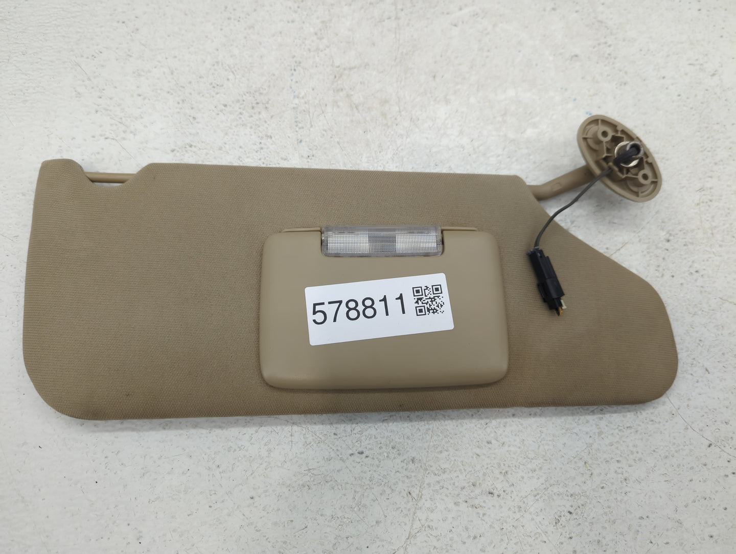 2011-2014 Chrysler 200 Sun Visor Shade Replacement Passenger Right Mirror Fits Fits 2011 2012 2013 2014 OEM Used Auto Parts 