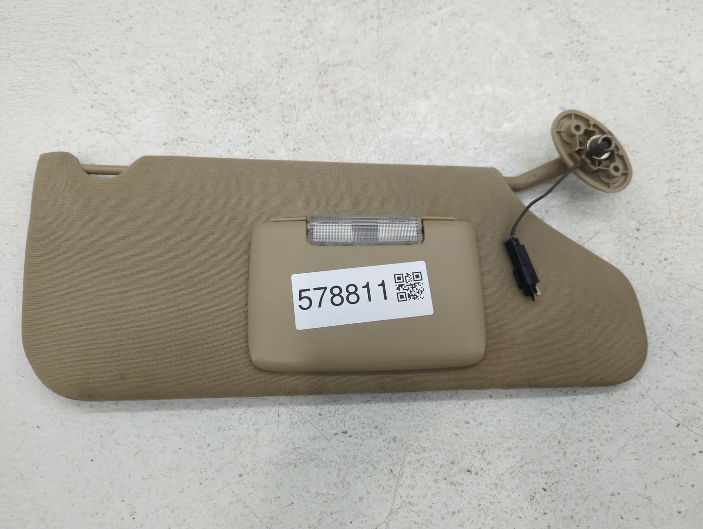 2011-2014 Chrysler 200 Sun Visor Shade Replacement Passenger Right Mirror Fits Fits 2011 2012 2013 2014 OEM Used Auto Parts 