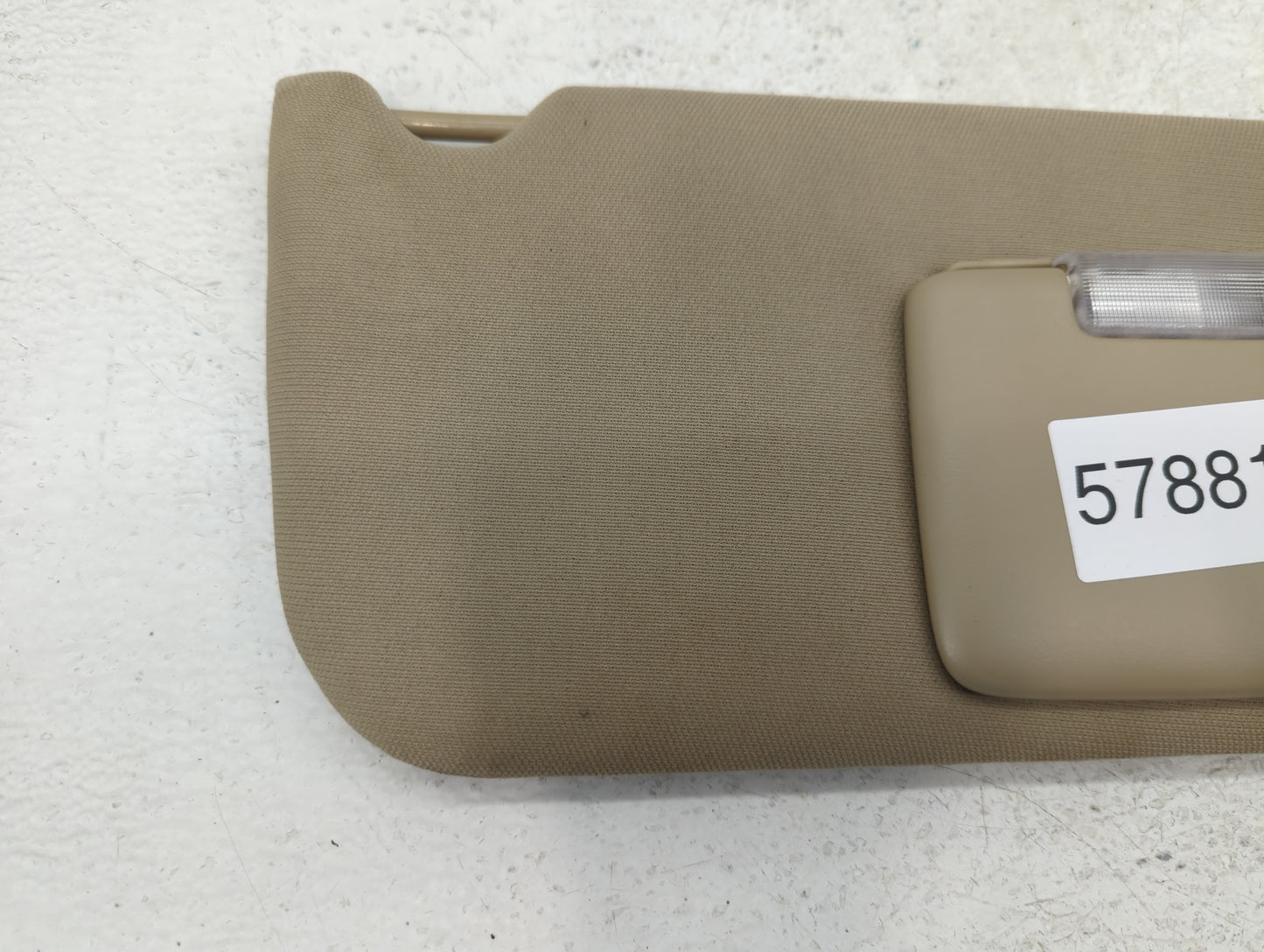 2011-2014 Chrysler 200 Sun Visor Shade Replacement Passenger Right Mirror Fits Fits 2011 2012 2013 2014 OEM Used Auto Parts 