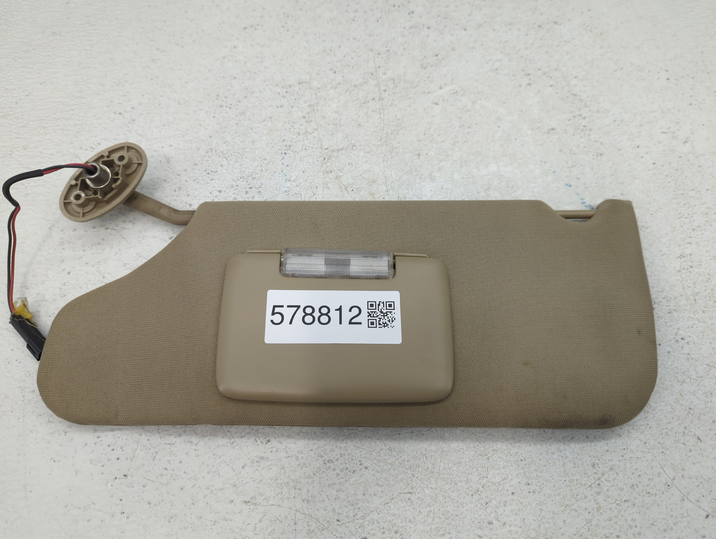 2011-2014 Chrysler 200 Sun Visor Shade Replacement Driver Left Mirror Fits Fits 2011 2012 2013 2014 OEM Used Auto Parts - Oe