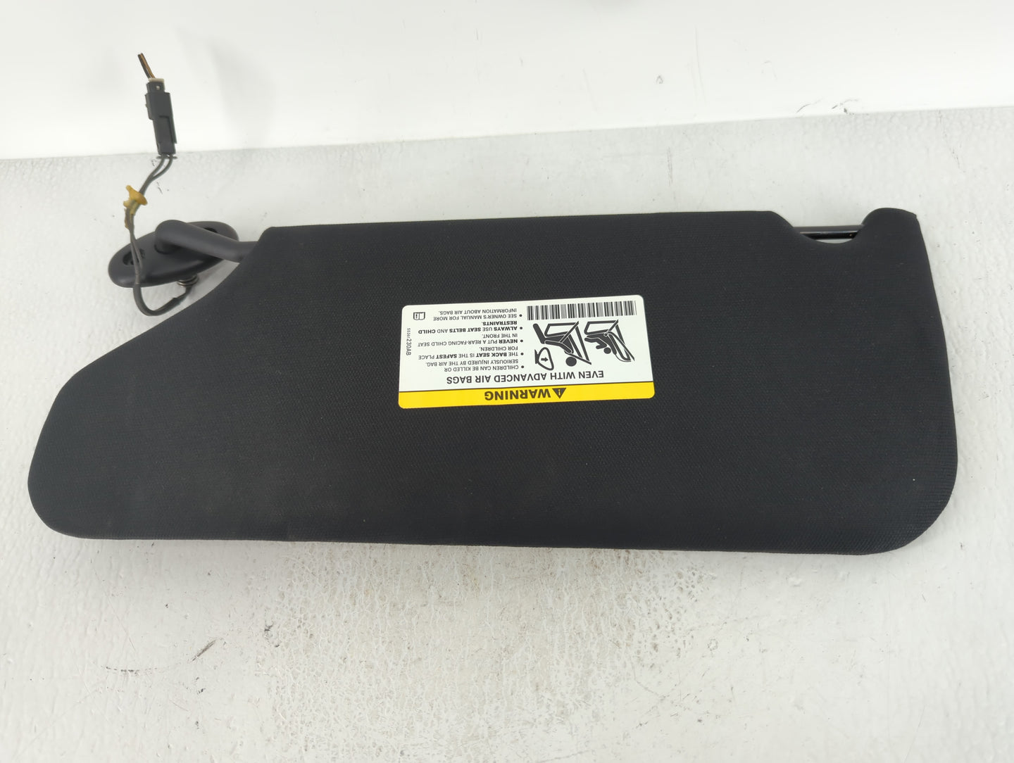 2011-2014 Chrysler 200 Sun Visor Shade Replacement Passenger Right Mirror Fits Fits 2011 2012 2013 2014 OEM Used Auto Parts 