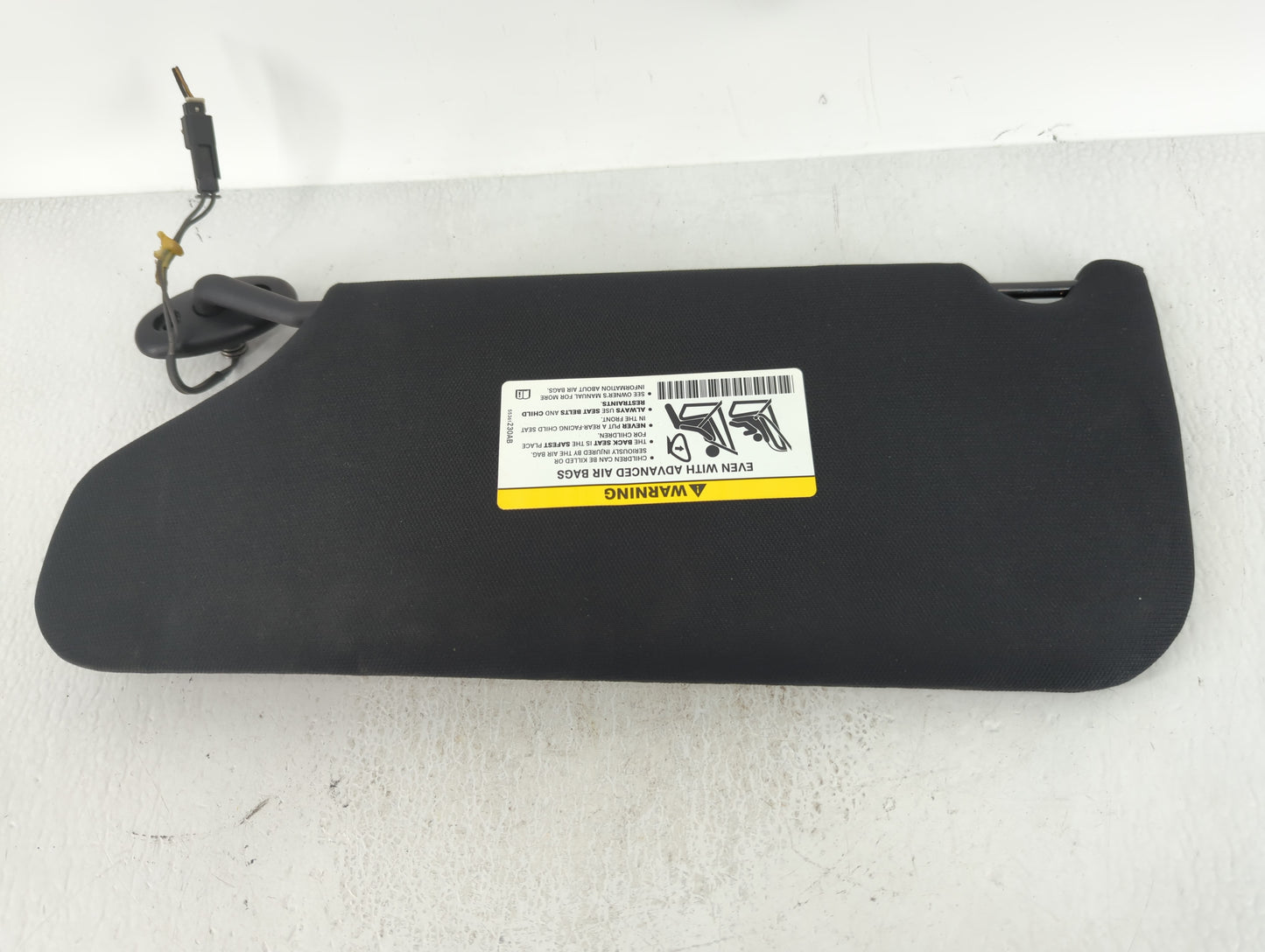 2011-2014 Chrysler 200 Sun Visor Shade Replacement Passenger Right Mirror Fits Fits 2011 2012 2013 2014 OEM Used Auto Parts 