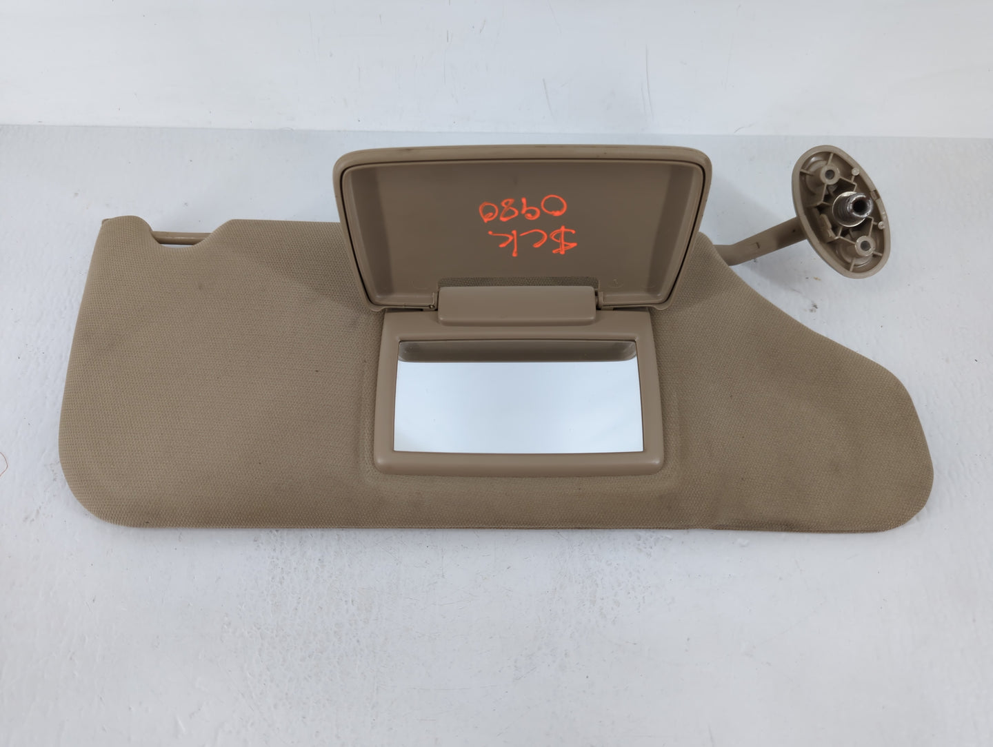 2011-2014 Chrysler 200 Sun Visor Shade Replacement Passenger Right Mirror Fits Fits 2011 2012 2013 2014 OEM Used Auto Parts 