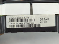 2011-2014 Chrysler 200 Instrument Cluster Speedometer Gauges P/N:P56046514AH Fits Fits 2011 2012 2013 2014 OEM Used Auto Par