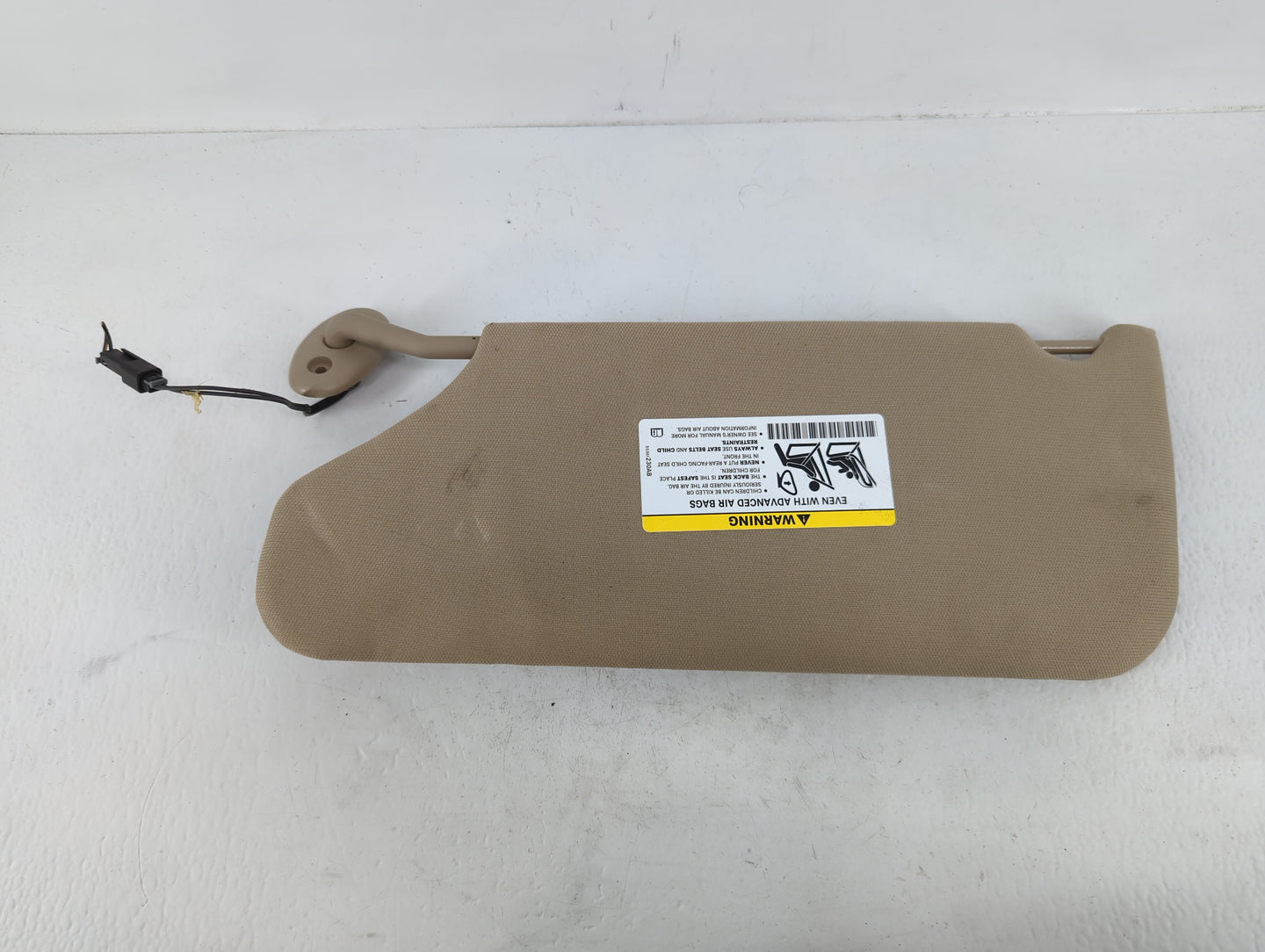 2011-2014 Chrysler 200 Sun Visor Shade Replacement Passenger Right Mirror Fits Fits 2011 2012 2013 2014 OEM Used Auto Parts 