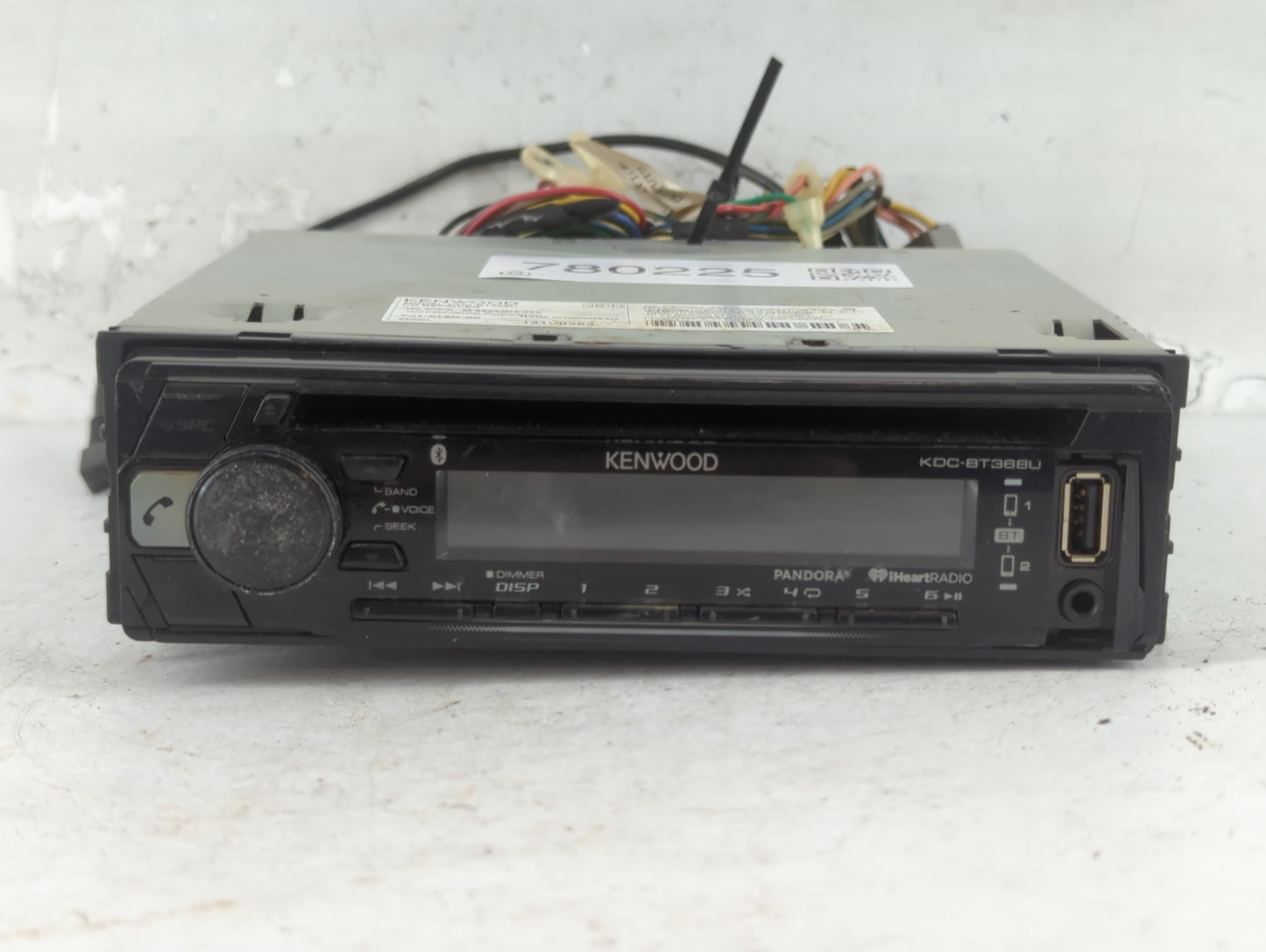 2013-2014 Chrysler 200 Radio AM FM Cd Player Receiver Replacement P/N:131V0303 YJ1-075K-00 Fits Fits 2012 2013 2014 2015 201