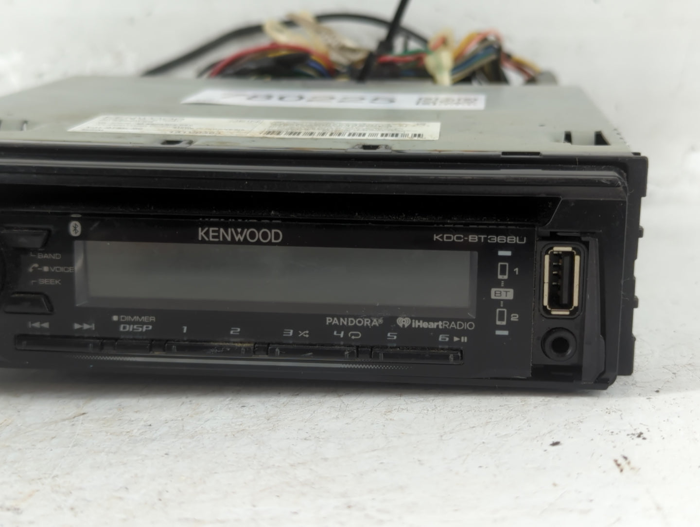 2013-2014 Chrysler 200 Radio AM FM Cd Player Receiver Replacement P/N:131V0303 YJ1-075K-00 Fits Fits 2012 2013 2014 2015 201