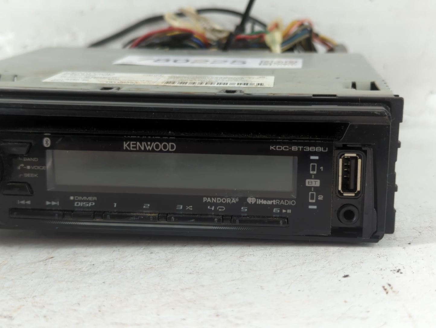 2013-2014 Chrysler 200 Radio AM FM Cd Player Receiver Replacement P/N:131V0303 YJ1-075K-00 Fits Fits 2012 2013 2014 2015 201