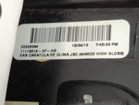 2013 Chrysler 200 Climate Control Module Temperature AC/Heater Replacement P/N:1111851X-07-HQ 22328394 Fits OEM Used Auto Pa