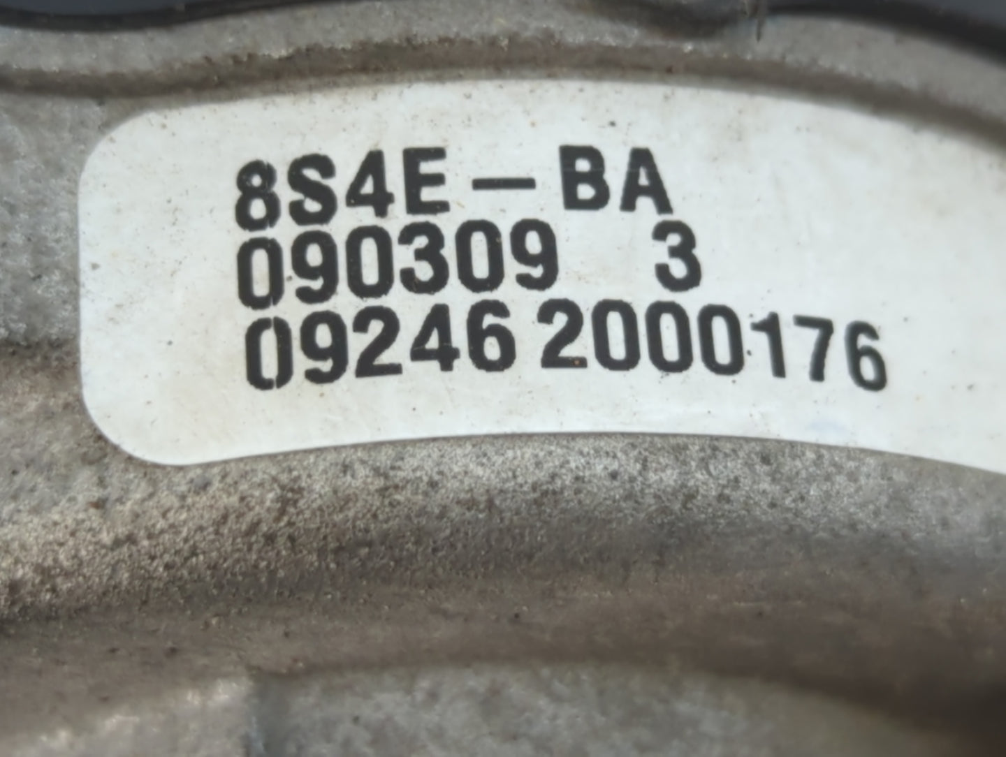 2011-2014 Chrysler 200 Throttle Body P/N:09246 2000176 090309 Fits OEM Used Auto Parts - Oemusedautoparts1.com