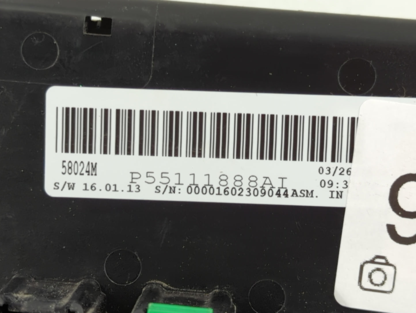 2011-2014 Chrysler 200 Climate Control Module Temperature AC/Heater Replacement P/N:P55111888AI Fits Fits 2010 2011 2012 201