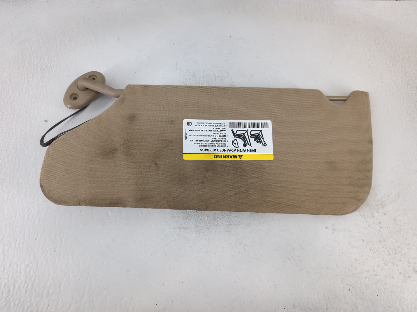 2011-2014 Chrysler 200 Sun Visor Shade Replacement Passenger Right Mirror Fits Fits 2011 2012 2013 2014 OEM Used Auto Parts 