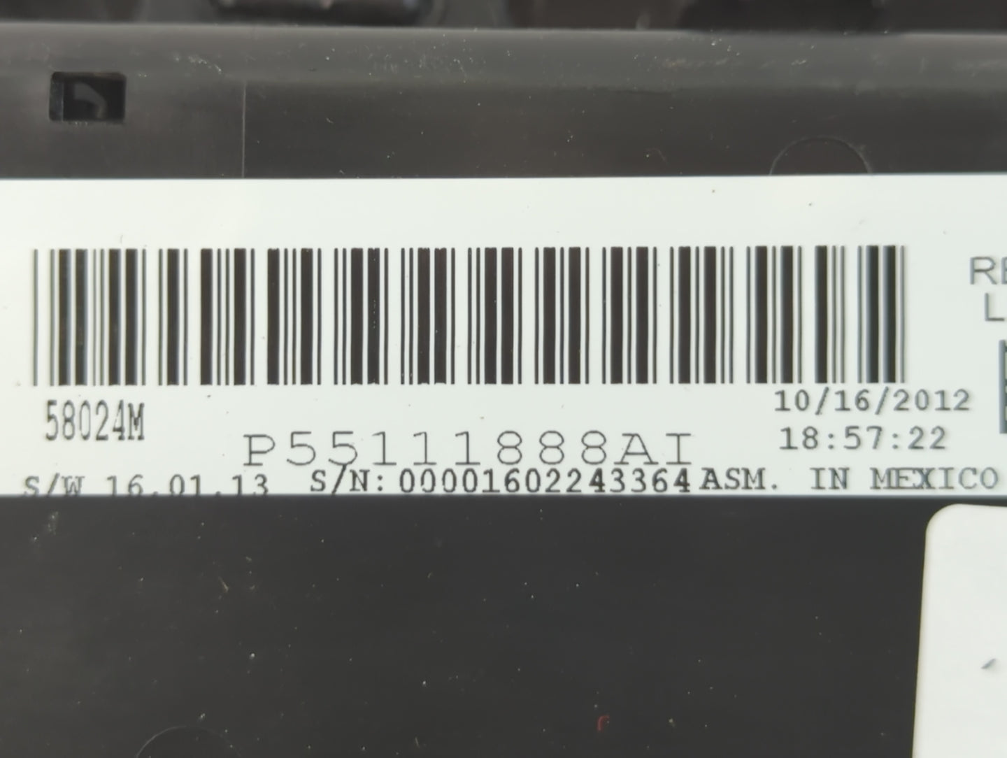 2011-2014 Chrysler 200 Climate Control Module Temperature AC/Heater Replacement P/N:P55111888AI Fits Fits 2011 2012 2013 201