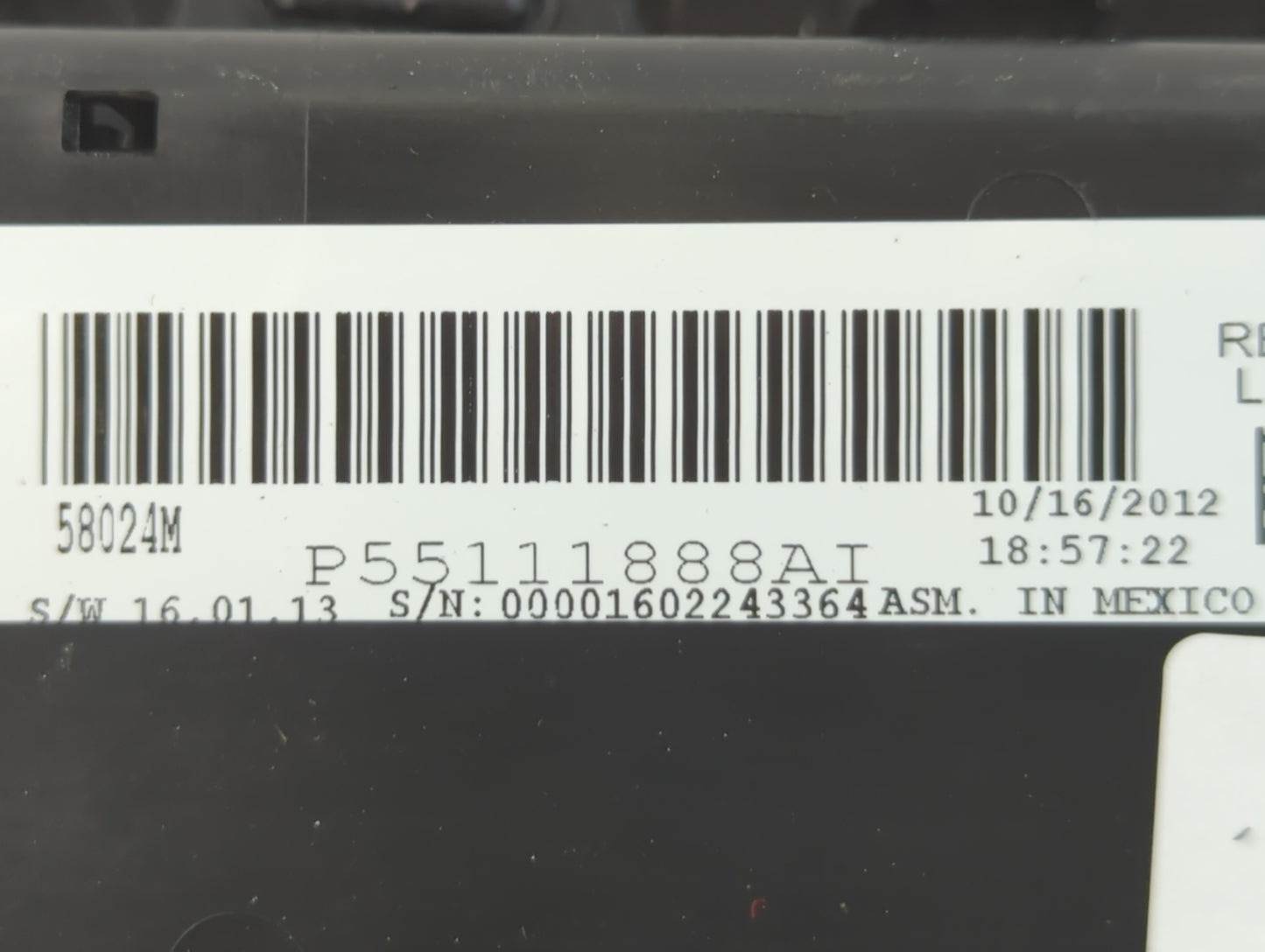 2011-2014 Chrysler 200 Climate Control Module Temperature AC/Heater Replacement P/N:P55111888AI Fits Fits 2011 2012 2013 201