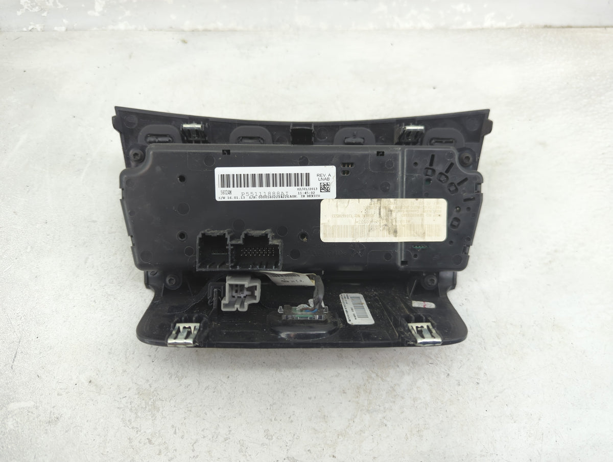 2011-2014 Chrysler 200 Climate Control Module Temperature AC/Heater Replacement P/N:P55111888AI Fits OEM Used Auto Parts - O
