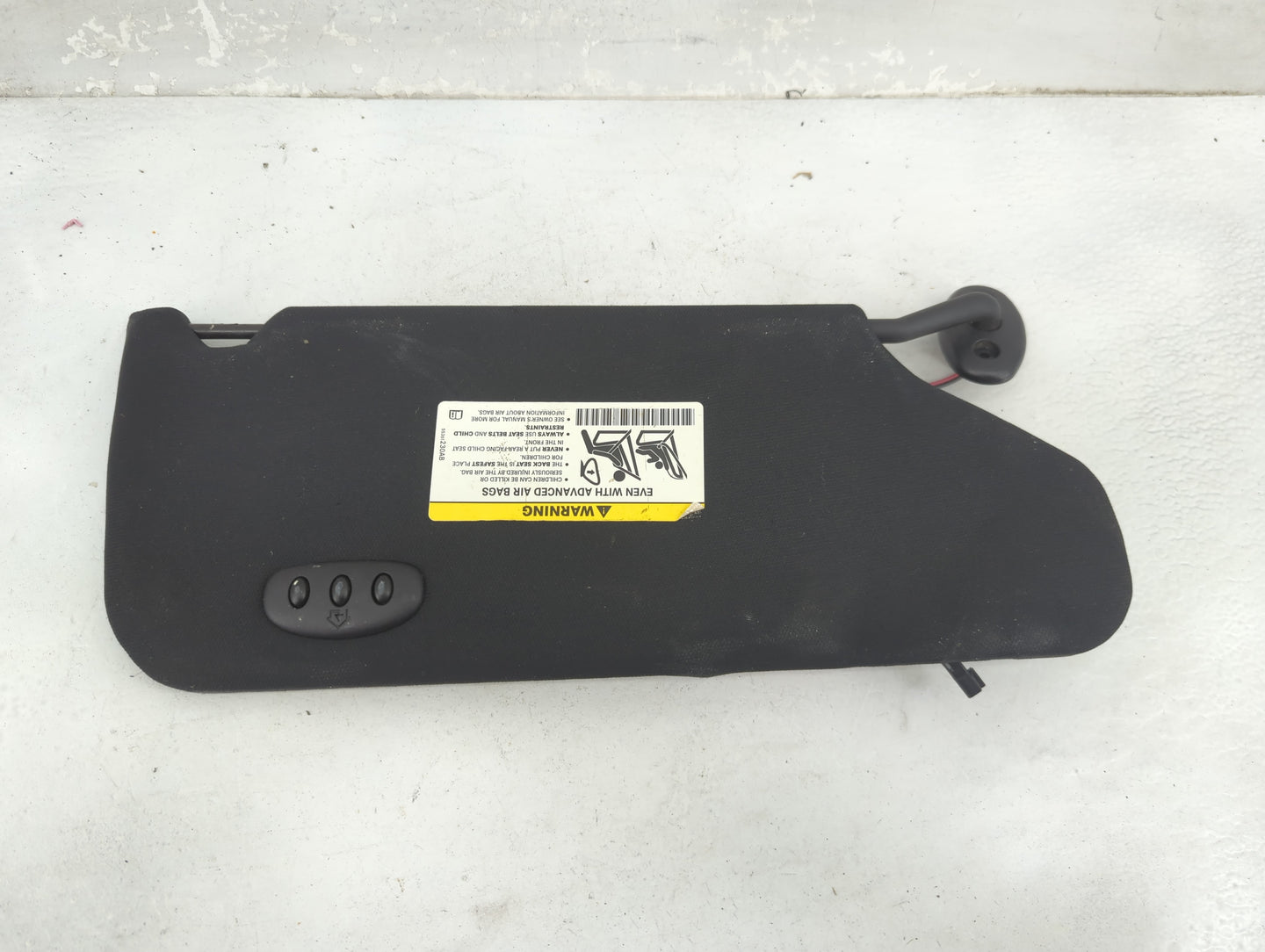 2011-2014 Chrysler 200 Sun Visor Shade Replacement Driver Left Mirror Fits Fits 2011 2012 2013 2014 OEM Used Auto Parts - Oe
