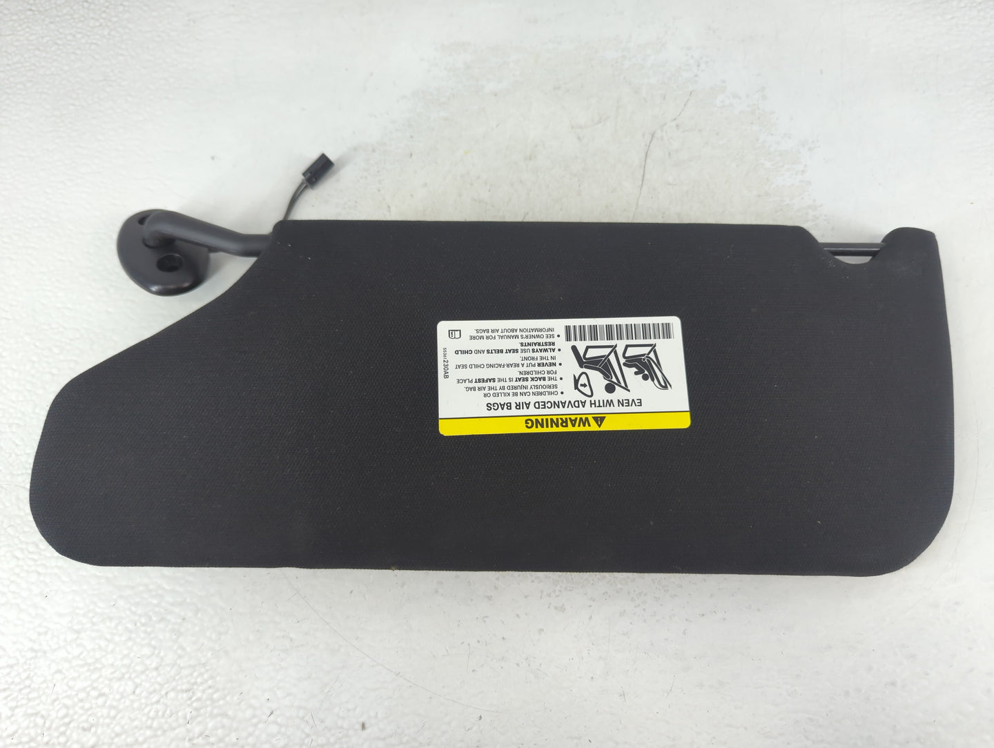 2011-2014 Chrysler 200 Sun Visor Shade Replacement Passenger Right Mirror Fits Fits 2011 2012 2013 2014 OEM Used Auto Parts 