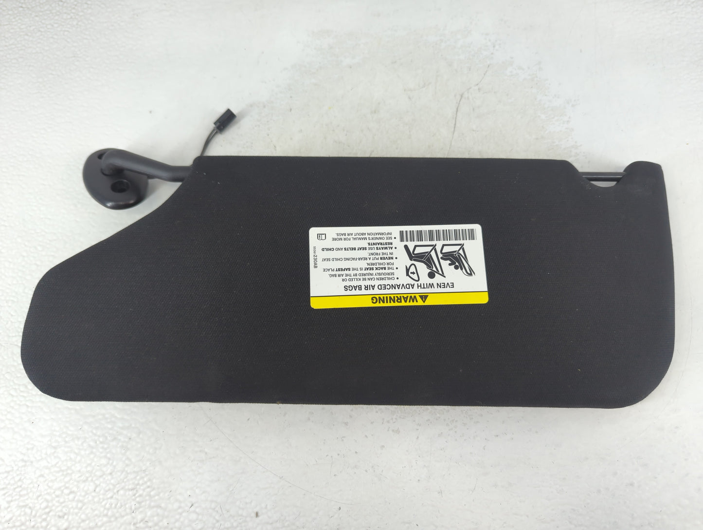 2011-2014 Chrysler 200 Sun Visor Shade Replacement Passenger Right Mirror Fits Fits 2011 2012 2013 2014 OEM Used Auto Parts 