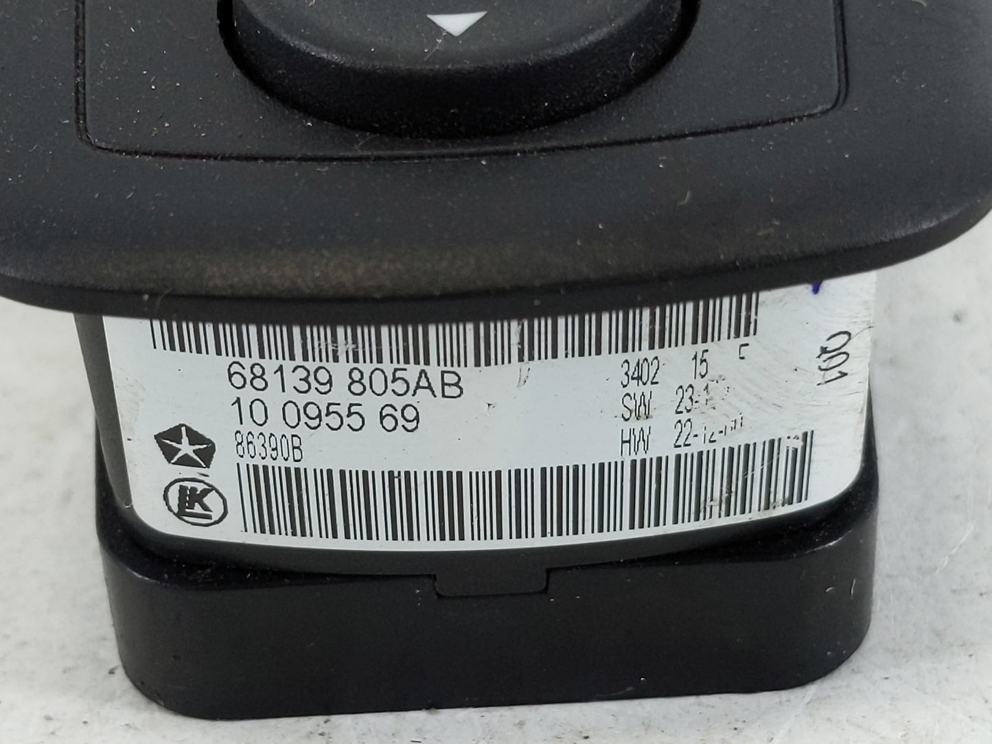 2011-2014 Chrysler 300 Master Power Window Switch Replacement Driver Side Left P/N:68139 805AB 56046 823AC Fits OEM Used Aut